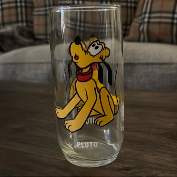 VTG Pepsi/Mickey Mouse/Walt Disney World Themed Drinking Glass Tumbler PLUTO - Picture 16 of 16